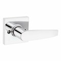 Safelock Winston Lever Square Rose Half Dummy Bright Chrome Finish SL7000WISQT-26